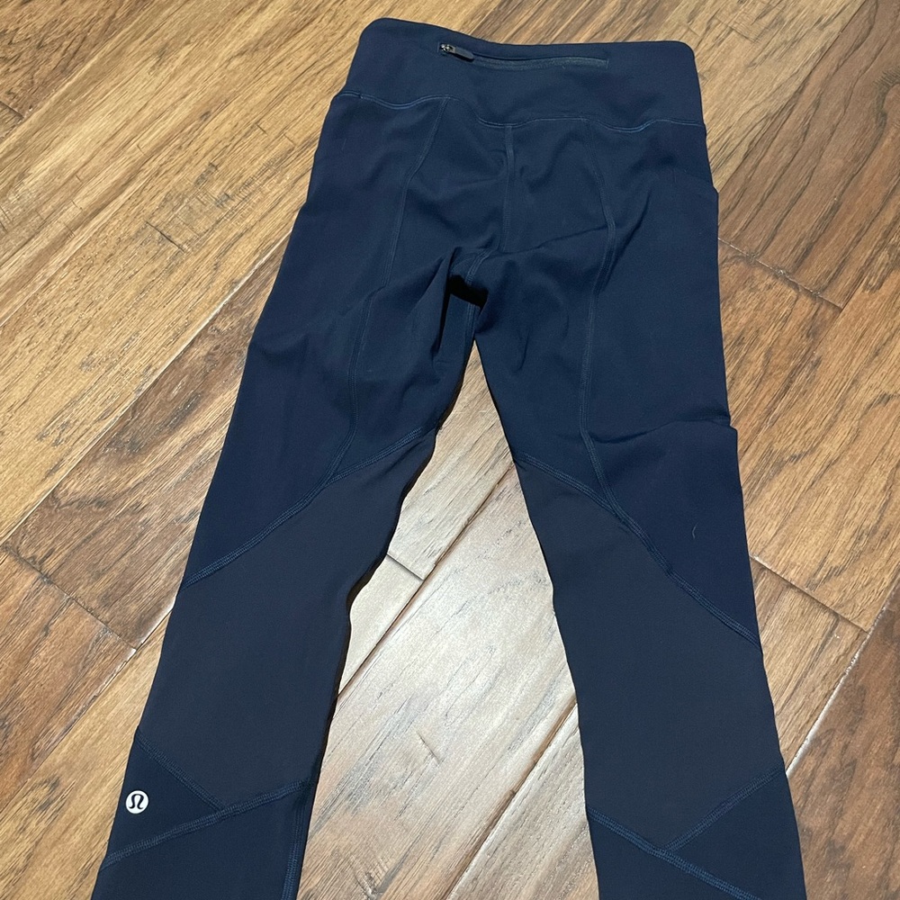 Lululemon Leggings Navy Blue
